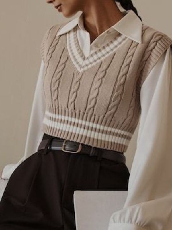 Sweater-Vest-with-a-Button-Up-Shirt