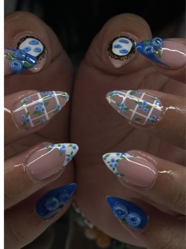 delicate-blueberry-nail-designs-on-nude-base.