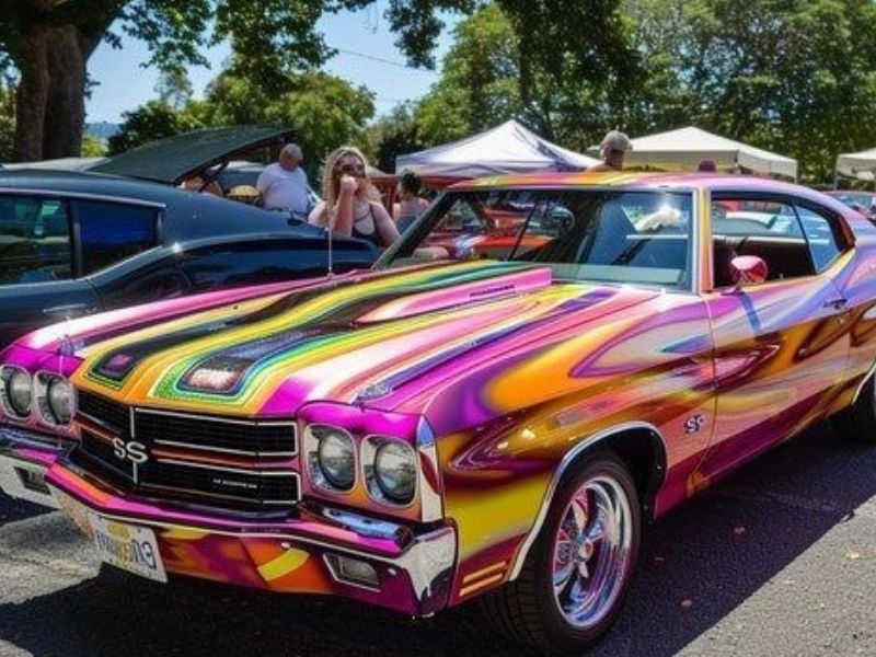 Colorful-Abstract-Car-Art
