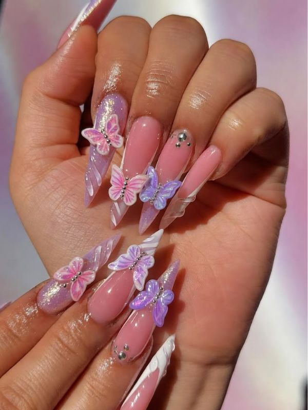 3D-Butterfly-Nail-Art.