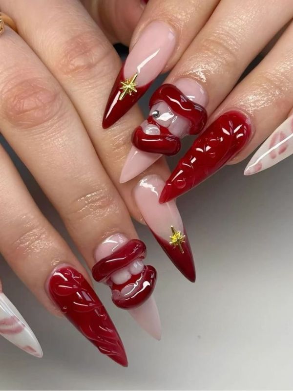 3D-Lip-Nail-Art.