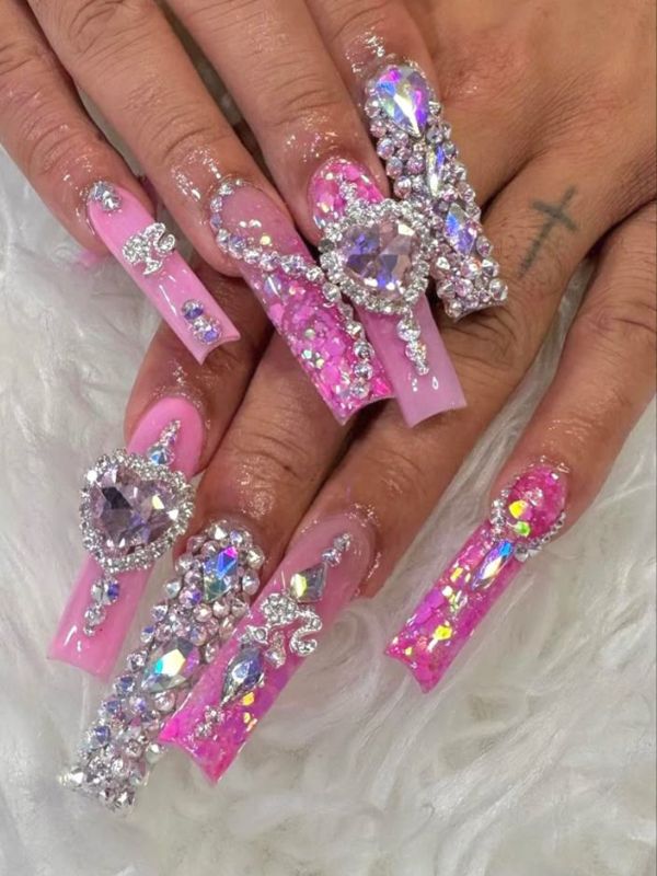 Glitter-Nails-