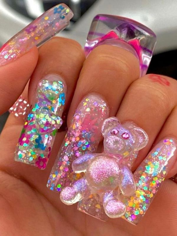 Gummy-Nails-With-Rhinestones.