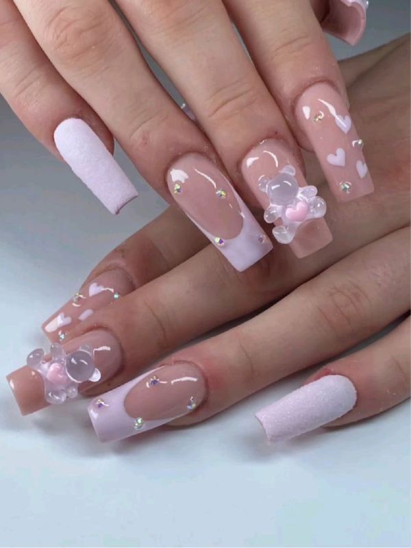 Gummy-Nails-With-a-Nude-Base.