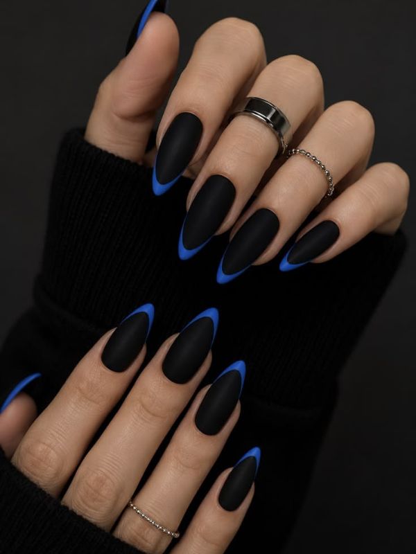 Matte-Blue-Gothic-Nails-chic-Gothic-nails-that-make-your-manicure-stand-out.