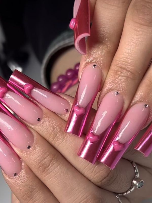 Pink-Chrome-French-Tips.
